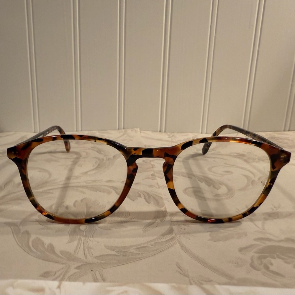 Tortoise Shell Round Glasses - Deffauat Paris